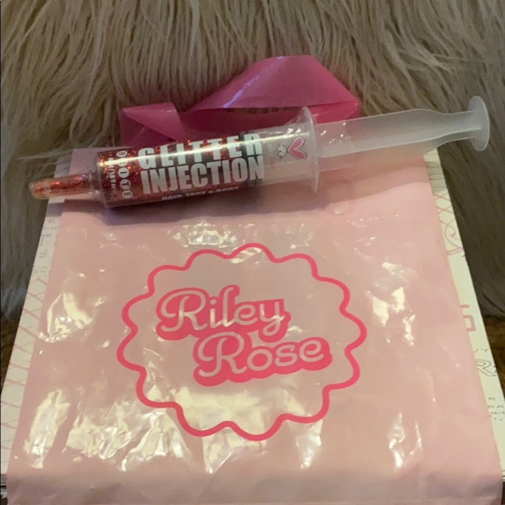 Glitter injection glitter for hair, face & body